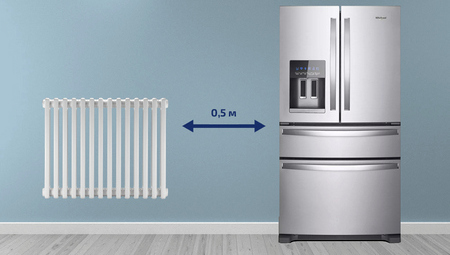 В холодильнике работает только морозилка