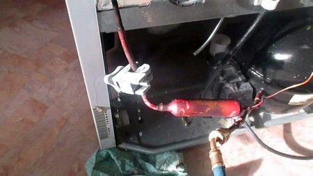 Замена фильтра-осушителя холодильника