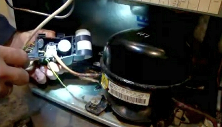 Замена реле холодильника